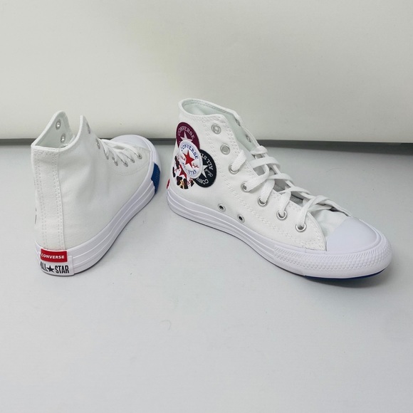NEW**CONVERSE White High Top*US 1,2**$60 - Picture 3 of 9